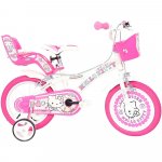 Bicicleta pentru copii Dino Bikes 14 inch Hello Kitty