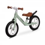 Bicicleta de echilibru fara pedale pentru copii Toyz Inter Mint,Roti gonflabile,Sa confortabila din piele cu inaltime reglabila,Protectie noroi,Manere antiderapante,De la 3ani sau maxim 30kg