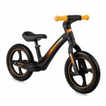 Bicicleta fara pedale Momi Mizo Black 12 inch, foarte usoara, roti din spuma EVA, scaun reglabil de la 33-40 cm, greutate maxima admisa 25 kg, de la 3 ani
