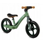 Bicicleta fara pedale Momi Mizo Khaki 12 inch, foarte usoara, roti din spuma EVA, scaun reglabil de la 33-40 cm, greutate maxima admisa 25 kg, de la 3 ani