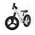 Bicicleta fara pedale pentru copii, Adamex Rocket, cu roti gonflabile din cauciuc 12 inch, sezutul moale reglabil pe inaltime, sarcina maxima admisa 25 kg, omologata EN71, Pure White