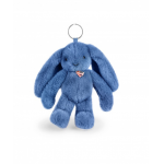 Breloc accesoriu Doudou iepuras 18 cm albastru