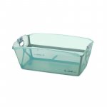 Cadita de baie Jane Oasis Botanic cu pliere ultra-compacta, doua manere, 68 x 42 x 26 cm