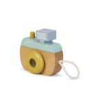 Camera foto din lemn cu caleidoscop Mint