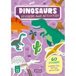 Carte de activitati cu abtibilduri Dinozauri