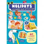 Carte de activitati cu abtibilduri In vacanta