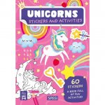 Carte de activitati cu abtibilduri Unicorni magici