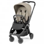 Carucior pentru copii Peg Perego City Loop Vanilla Blend, 0-22 kg, reversibil, spatar reglabil, suspensii