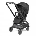 Carucior pentru copii Peg Perego City Loop True Black, 0-22 kg, reversibil, spatar reglabil, suspensii