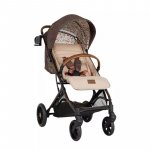 Carucior pentru copii Cosatto Woosh Trail Foxford Hall 0-25 kg, Sistem Troller, Material Ecologic, Suport pahar, Husa de ploaie