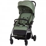 Carucior pentru copii Chipolino Illusion basil, Pliere automata, Spatar reglabil, bara de protectie detasabila, Suport picioare reglabil, greutate suportata 22 kg