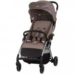 Carucior pentru copii Chipolino Illusion tiramisu, Pliere automata, Spatar reglabil, bara de protectie detasabila, Suport picioare reglabil, greutate suportata 22 kg