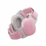 Casti antifonice pentru bebelusi si copii pana la 4 ani ofera protectie auditiva ALPINE Muffy Baby Rose Pink ALP29642