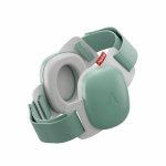 Casti antifonice pentru bebelusi si copii pana la 4 ani ofera protectie auditiva ALPINE Muffy Baby Sage Green ALP29734