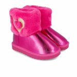 Cizmulite pentru fetite, model Inimioara, Agatha Ruiz De La Prada, fucsia, marime 32
