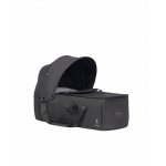 Cosulet port bebe tip landou Euro Cart Doblo CarryMe, cu intaritura, cu manere pentru transport, husa de picioruse si capotina, dimensiune 72 x 30 x 21 cm, Iron
