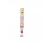 Flaut din lemn roz 20 cm