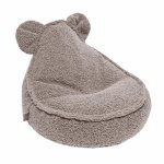 Fotoliu puf pentru copii MeowBaby Bearly Gri Deschis 58x50x67cm
