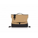 Geanta multifunctionala pentru mamici Euro Cart, compatibila carucioarelor Corso si Crox, cu un compartiment si buzunare, impermeabila si complet rigida, dimensiune 44 x 27 x 14 cm, Camel