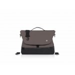 Geanta multifunctionala pentru mamici, Euro Cart, compatibila carucioarelor Corso si Crox, cu un compartiment si buzunare, impermeabila si complet rigida, dimensiune 44 x 27 x 14 cm, Taupe 
