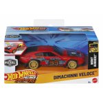 Masinuta metalica Hot Wheels Dimachinni Veloce night burnerz cu sistem pull back scara 1:43
