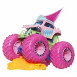 Masinuta Monster Truck Hot Wheels Trolls Poppy scara 1:64