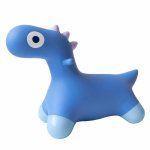Dinozaur gonflabil saltaret Hoppi Dino albastru