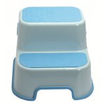 Inaltator pentru copii Bebe Royal Blue anti-derapant cu 2 trepte