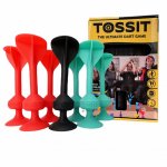 Joc de Darts cu ventuze Tossit rosu-turcoaz