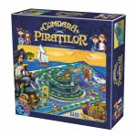 Joc de societate Comoara piratilor cu tabla 3D