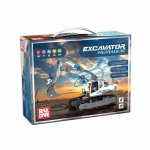 Jucarie Interactiva Educativa STEM Excavator hidraulic 130 piese