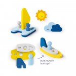 Jucarii de baie din spuma Navigatorii Quut Toys