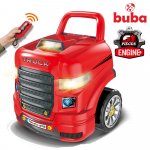 Set de joaca pentru copii Buba Motor Masters Red cu telecomanda, sunete si lumini
