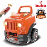 Set de joaca pentru copii Buba Motor Masters Orange cu telecomanda, sunete si lumini