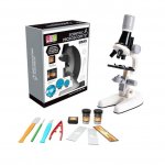 Kit educational Microscop educativ pentru copii Doris,Inaltime reglabila,Lentila rotativa,3 lentile de marire,accesorii utilizare incluse
