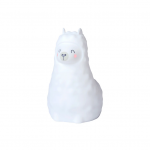 Lampa de veghe din silicon premium diverse lumini Wild Alpaca alb