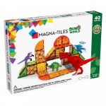 Set magnetic Magna-Tiles Dino World 40 de piese