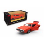 Masinuta metalica Dodge Charger R/T 1970 portocaliu scara 1:36