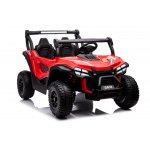 Masinuta electrica pentru copii 4x4 S618 Red, cu telecomanda 2.4G, 4 motoare de 45W fiecare, baterie de 24V7Ah, viteza maxima 2.5-7km/h, echipata cu Radio FM, port USB, Bluetooth