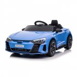 Masinuta electrica pentru copii cu licenta Audi RS E-Tron GT Blue,Telecomanda,Roti EVA,Acumulator 12V 4,5Ah,Incarcator inclus,Centura de siguranta,Lumini LED,Slow Start,Indicator baterie,Usi cu deschidere,Sistem troller