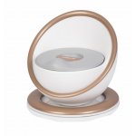 Olita pentru copii, Colibro Elisse Premium, prevazuta cu spatar, capac si baza aderenta, sezut moale, vas interior detasabil, Copper