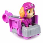 Set vehicul de salvare hoverboard si figurina 5 cm Patrula Catelusilor Skye