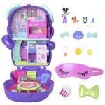 Set Gentuta animalut catelus in pijama Polly Pocket cu accesorii