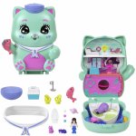 Set Gentuta animalut pisicuta marinar Polly Pocket cu accesorii
