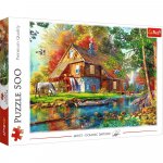 Puzzle Trefl Cabana langa rau 500 piese
