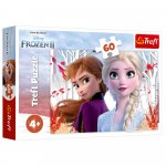 Puzzle Trefl Frozen 2 Ana si Elsa 60 piese