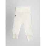 Pantaloni nou-nascuti fara botosi din bumbac cu lanolina