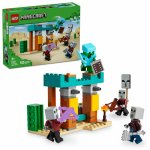 Patrula Illager in desert Lego Minecraft