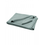 Patura impletita din bumbac organic 80x100 cm verde deschis
