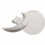 Perna pentru gravide Nuvita Dreamwizard Beige din bumbac